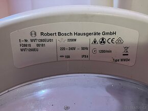 Pracka se susickou BOSCH WVT 1260 EU s LCD-displejem - 3