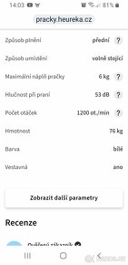 Miele pračka i 7kg  1200ot.. - 3