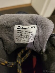 Prodám chlapecké boty Alpine Pro vel.38 - 3