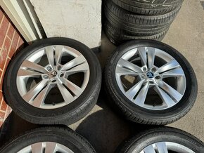 Alu 18" 5x112, orig. škoda Mytikas TOP, Karoq 80% - 3