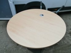 Stůl kulatý moderní designový recepční za 500 kč - 3