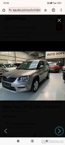 Prodám ŠKODA Yeti 1,6 TDI automat - 3