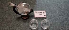 Whiskey Karafa Globe Decanter set 2x sklenice - 3