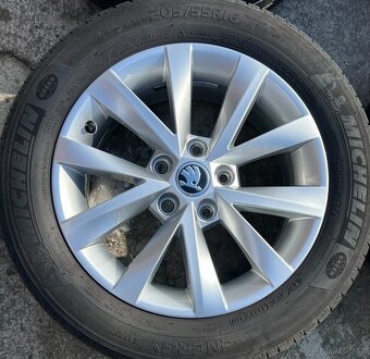 Letní kola Škoda Octavia 3, 205/55 R16 Michelin (3419) - 3