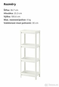 Policové díly Ikea VESKEN - 3