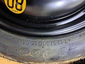 Dojezdové kolo Kia Hyundai Mazda 5x1114,3x67,1 - 125/80 R15 - 3