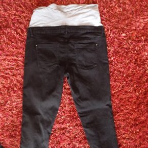 TĚHOTENSKÉ DŽÍNY, RIFLE SKINNY FIT, VEL.XXL/44 - 3