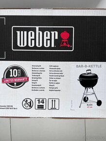 Weber, Bar-B-Kettle 47 cm, gril na dřevěné uhlí - nový - 3