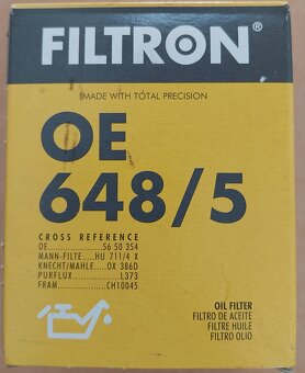 Olejový filtr FILTRON OE 648/5 - 3