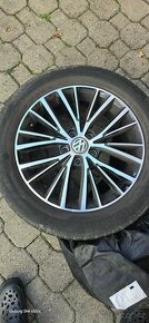 Prodám Alu kola Vw Valelunga 215/55R17 - 3