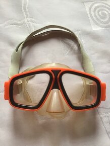 Ploutve a potápěčské brýle - oranžové = 100 Kč - 3
