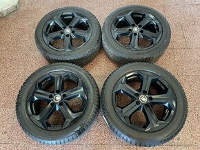 Alu kola 5x112 r17 zimní pneu 5,5mm - 3