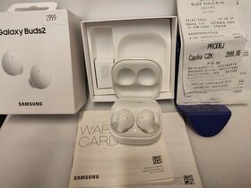 SLUCHÁTKA SAMSUNG GALAXY BUDS 2, KOMPLETNÍ BALENI S KRABIČKO - 3