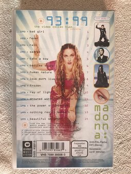 VHS Michael Jackson, U2, Cher, Madonna, DJ.Bobo. - 3