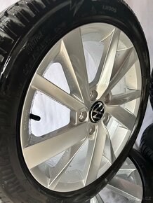 Originální alu kola VW Golf 5x112 r17 + 205/50/17 - 3