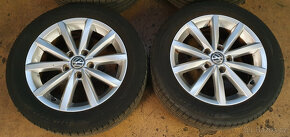 Org. 16" Alu kola VW 5x112mm., 6,5J ET46, 205/55/16" 91V - 3