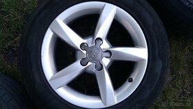 kola orig.Audi 16"+letní Hankook 225/55/16 - 3