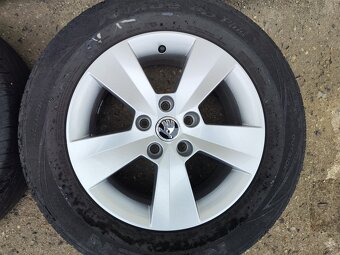 16"letní alu sada Orion 5x112 origo Superb 3 Passat B8 3G - 3