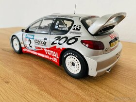 Peugeot 206 WRC 1:18 AUTOart - 3