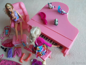 Barbie - panenky, miminka, nábytek, piano a doplňky - 3