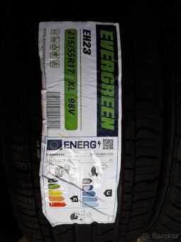 215/55R17  98V XL Evergreen  EH23  4 x LÉTO - NOVÉ - 3