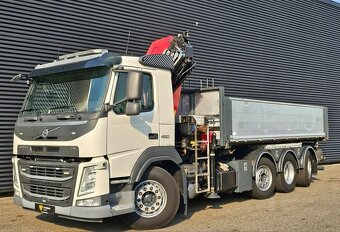 Volvo FM 460 - 8x2 – SklápěčValník + HR-HMF 26 tm – EURO 6 - 3