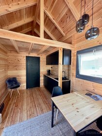 Tiny house - Le chalet noir, chata 25 m2 - 3