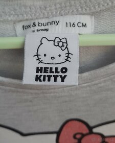 Dívčí mikinové šatičky Hello Kitty v.116 - 3
