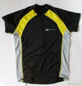 Černo-žlutý dámský cyklistický dres vel. M - 3