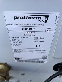 Elektrokotel Protherm Ray18K - 3