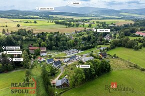 Prodej, pozemky/bydlení, 2166 m2, 46331 Nová Ves, Liberec [I - 3