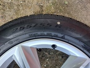 NOVÁ 255/55 R19 zimní originál Alu sada na Audi Q7 - 3