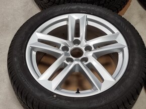 zimní originál AUDI A4 7x17" 5x112 ET42 s pneu 225/50 R17 - 3