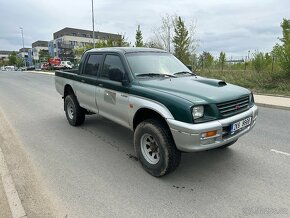 Mitsubishi L200 2,5 Td 73kw, 4x4, ČR,tažné, EKO plac. - 3