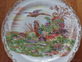 VINTAGE PORCELÁNOVÝ TALÍŘ ETS CHADELAUD LIMOGES FRANCIE - 3