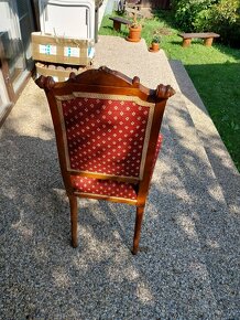 starožitná židle 2 ks - 3