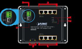 Planet WGS-4215-8P2S. NOVÉ. SLEVA 33.3% - 3