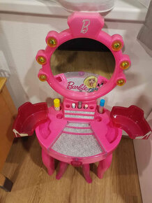 Dětský kosmetický stůl se židlí Barbie - 3