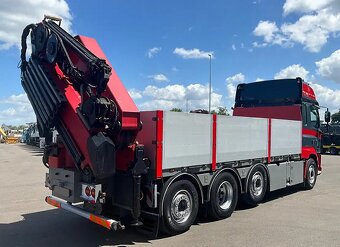 DAF CF510 8x2 - valník s hydraulickou rukou + JIB - 3