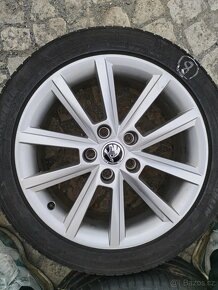 al. disky 5x112 R17 SKODA OCTAVIA original - 3