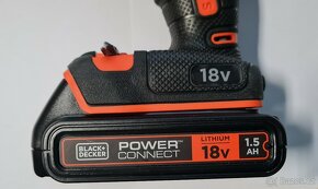 Black&Decker BL188 - aku vrtačka s příklepem NOVÁ - 3