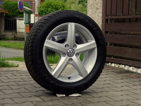 ZIMNÍ ORIGINÁL VW 16" 5x112 pneu 205/55R16 Dunlop - 3