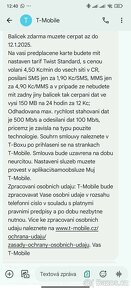 SIM karta T-Mobile s kreditem 200 Kč a 0,1 GB dat - 3