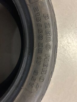 Letní pneu Pirell P zero nero GT 215/50 R17 - 3