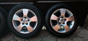 Originál alu ŠKODA Octavia 2 5x112 195/65 R15 - 4mm - 3