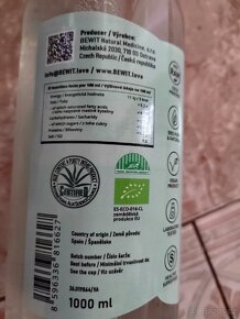 BEWIT Aloe Vera gel s dužinou, BIO RAW - 1l (1000ml)

 - 3