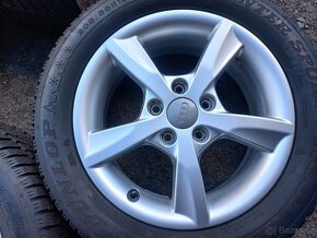 Prodám sadu Orig ALU kol Audi 205/55R16 zimní - 3