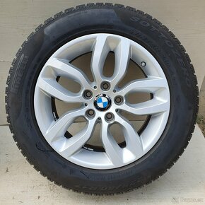 Alu kola BMW X3 F25 17" 5x120,zimní Pirelli 225/60 - 3