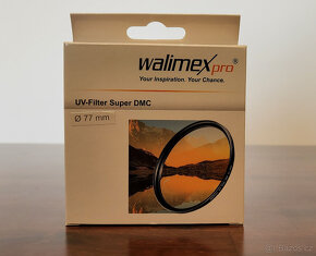 UV filtr Walimex PRO 77mm Slim Super DMC - jako nový - - 3