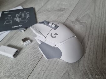 Herní myš Logitech G502 X Lightspeed White - 3